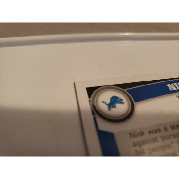 Nick Fairley 2011 Topps #219 - Rookie Card RC Detroit Lions DT Auburn - white - Picture 4 of 6